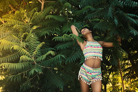 Women's Multicolored Swimsuit thumbnail