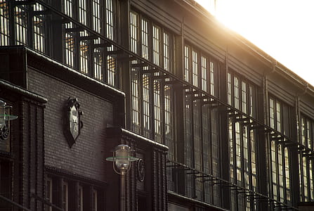 dawn, sunset, building, sunrise thumbnail