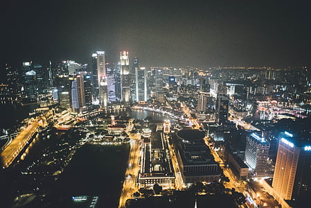 city escape view during night thumbnail