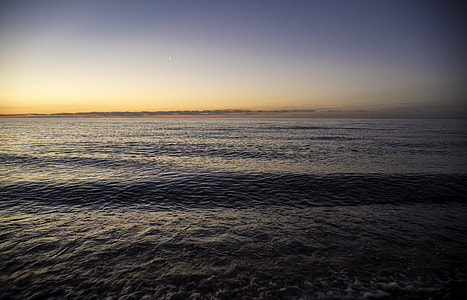 Waters of Lake Michigan at Daybreak thumbnail