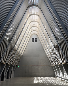 interior of white metal shed thumbnail