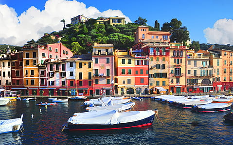 sea, city, water, boats thumbnail