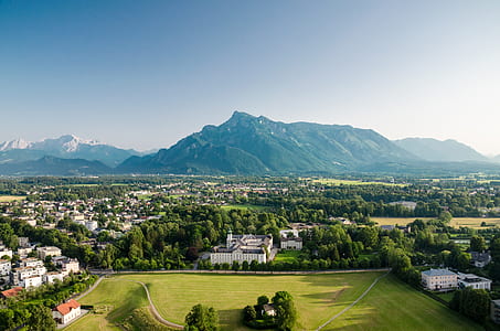 aerial photo of building thumbnail
