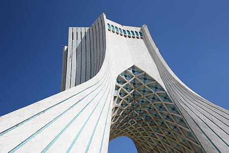 low angle of white concrete building thumbnail