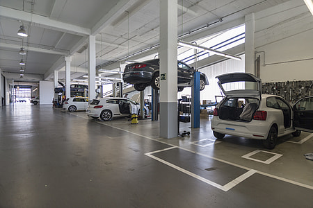 vehicles inside auto shop thumbnail
