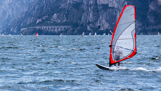 man riding sailboat at daytime thumbnail