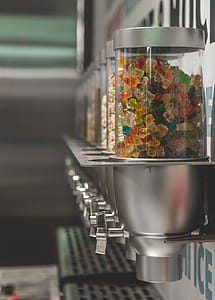 Selective Focus Photography of Candy Dispenser thumbnail