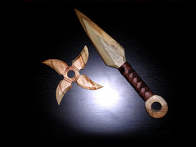 brown shuriken and throwing weapon thumbnail