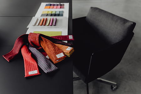 Modern interior of designer workplace thumbnail