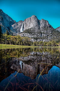 mountain with waterfall thumbnail