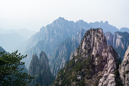 bird's eye photography of gray mountain thumbnail