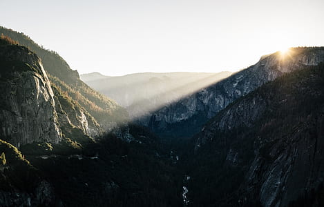 mountain hit by sunlight thumbnail