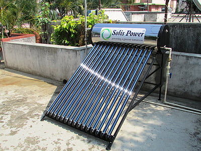 gray Solis Power water solar panel on outdoor thumbnail