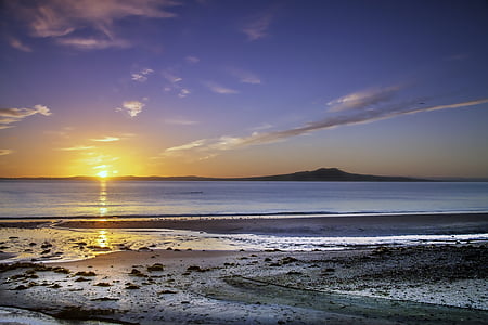 beach during golden hour thumbnail