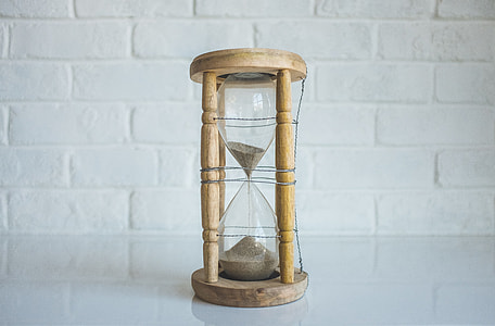 brown wooden frame hour glass thumbnail