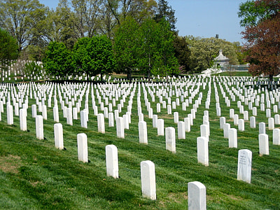 white tombstones during daytime thumbnail