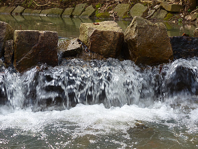 water falls during daytime thumbnail