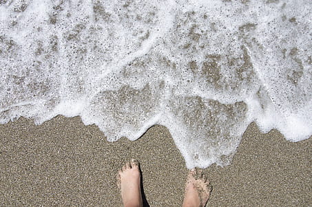 person standing at the front of water thumbnail