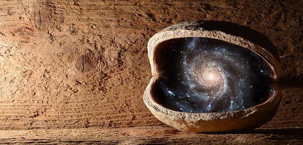 gray stone with galaxy photo thumbnail