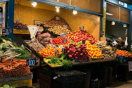 pile of fruits in market thumbnail