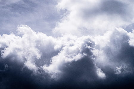 low angle photography of clouds thumbnail