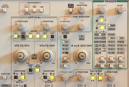 white turned-on control panel thumbnail