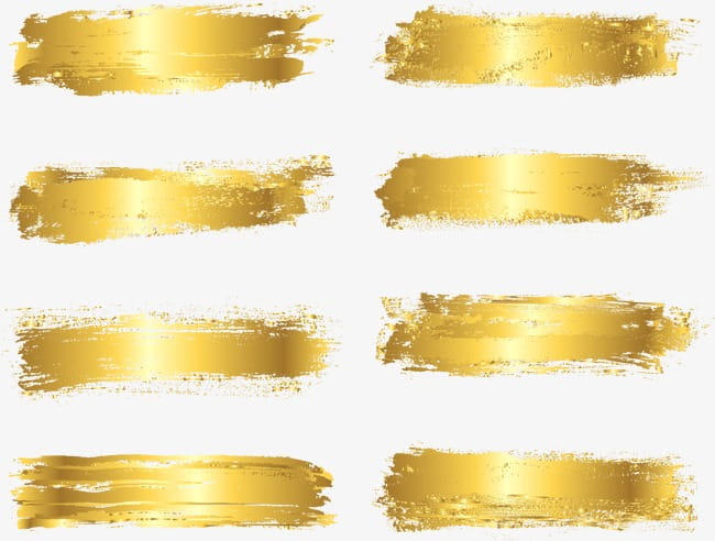 vector painted gold foil ai file