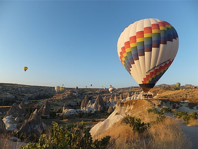 multicolored hot air balloon festival thumbnail