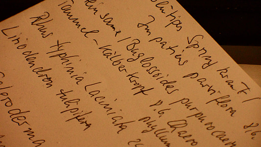 white printing paper with text thumbnail