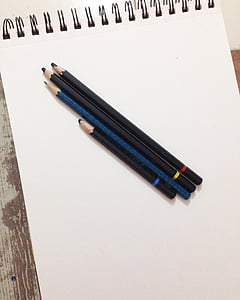 four black pencils thumbnail