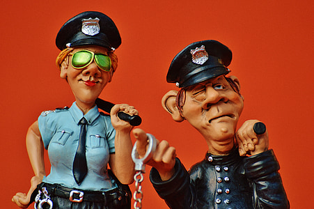 policeman and policewoman figures thumbnail