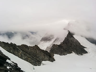 mountain covering snow thumbnail