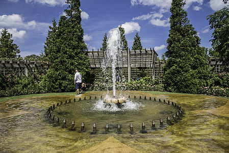 Fountain in the Rose Garden thumbnail