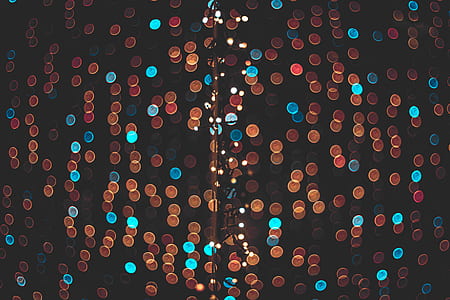 bokeh photography of white string lights thumbnail