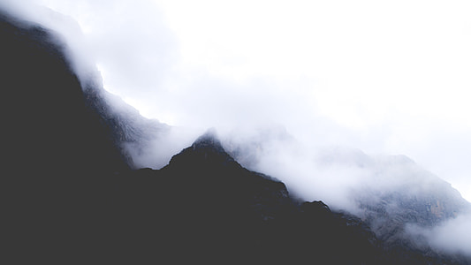 mountain in mist thumbnail
