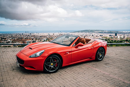 Sports Car Parked In Barcelona Photo thumbnail