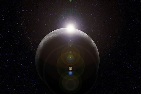 moon beside sun light illustration thumbnail