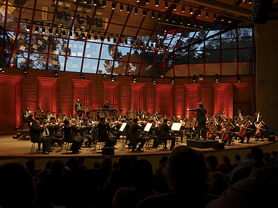 people at an orchestra performance thumbnail