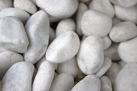 close-up photo of white stones thumbnail
