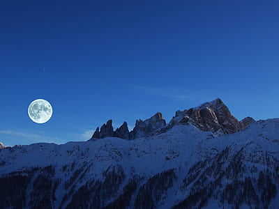 snow mountain during daytime thumbnail