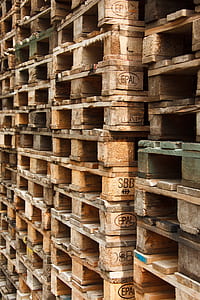 pile of brown pallets thumbnail