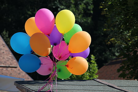 assorted colored balloons thumbnail