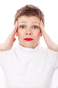 woman wearing white turtle-neck shirt thumbnail