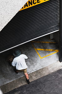 man entering garage thumbnail