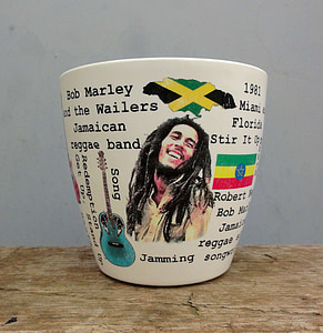 Bob Marley ceramic mug thumbnail
