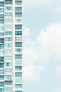 low angle photography of high-rise bulding thumbnail