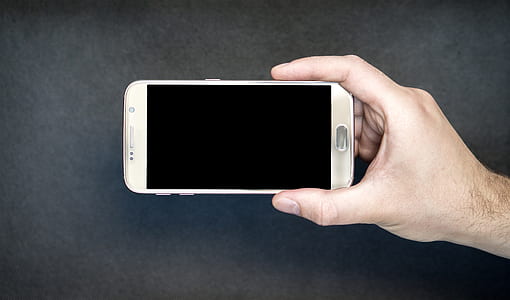 hand, smartphone, technology, blur thumbnail