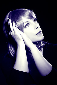 Black And White Portrait, Hands thumbnail