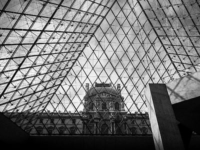 grayscale photography of concrete building thumbnail