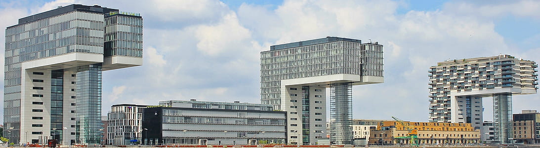 architectural photo of high-rise buildings thumbnail